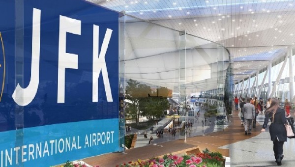 যুক্তরাষ্ট্রের নিউইয়র্কের জন এফ কেনেডি ইন্টারন্যাশনাল এয়ারপোর্ট 
