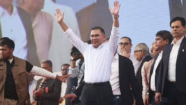 বিএনপির বর্তমান চেয়ারম্যান তারেক রহমান