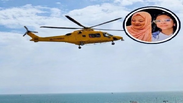 সমুদ্র সৈকতে পানিতে ডুবে নিহত ব্রিটিশ-বাংলাদেশি মা শেলী রহমান ও মেয়ে সামিহা রহমান