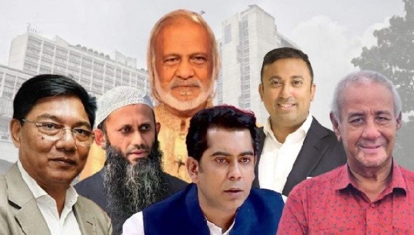 মন্ত্রী হিসেবে শপথ নিয়েছেন আবদুল মঈন খান, আন্দালিভ রহমান পার্থ,  সাচিং প্রু জেরী, এম রশিদুজ্জামান মিল্লাত, মোহাম্মদ শামীম কায়সার লিংকন ও প্রধানমন্ত্রীর পররাষ্ট্রবিষয়ক উপদেষ্টা হুমায়ুন কবির।